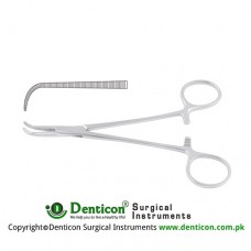 Gemini Dissecting and Ligature Forcep Curved Stainless Steel, 18 cm - 7"